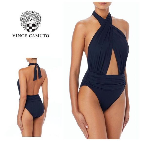 New. Vince Camuto Wrap swimsuit. Size 10. Retails $129